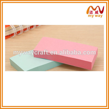 big size office sticky notepad, colorful sticky note, stationery office